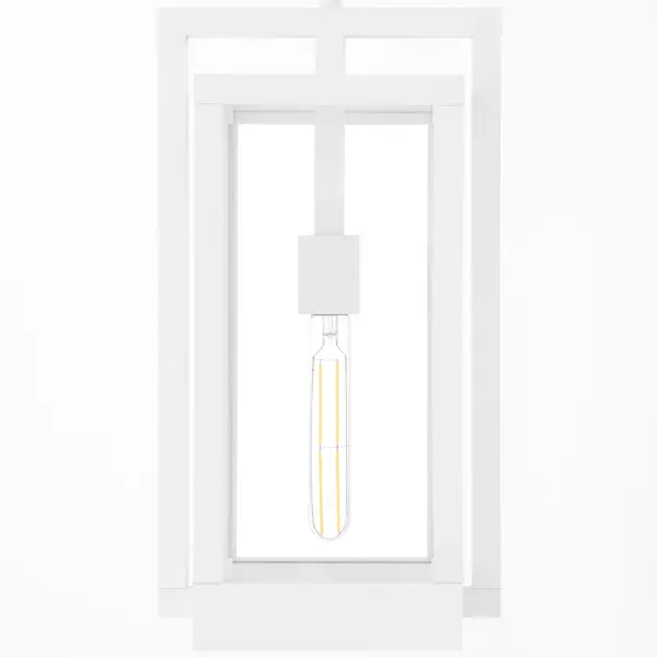Marco 18" Outdoor Pendant in White - Image 3
