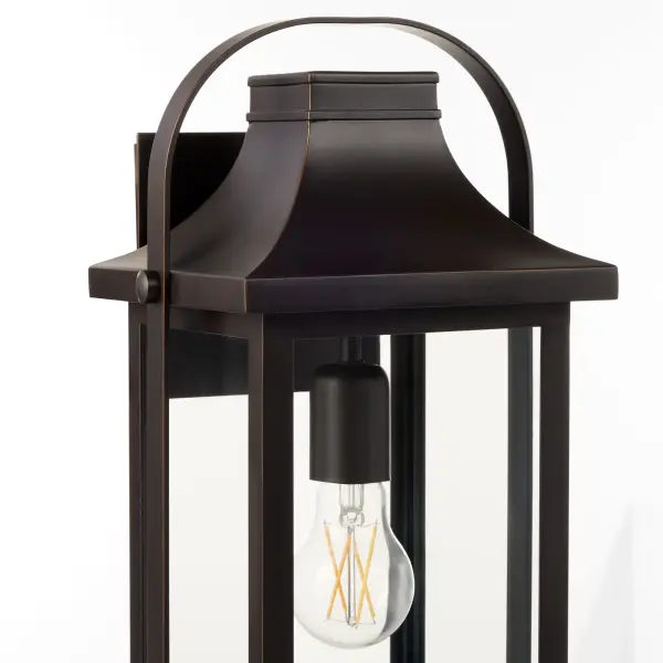 Downey 17" Outdoor Wall Lantern - Image 3