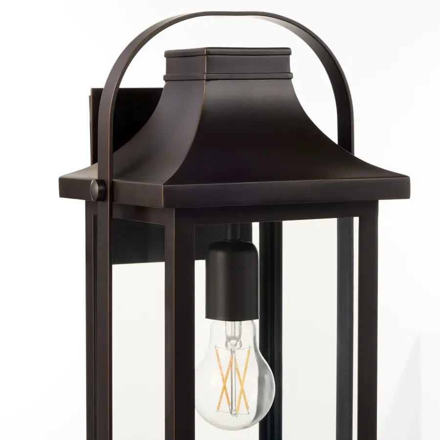 Downey 17" Outdoor Wall Lantern - Image 3