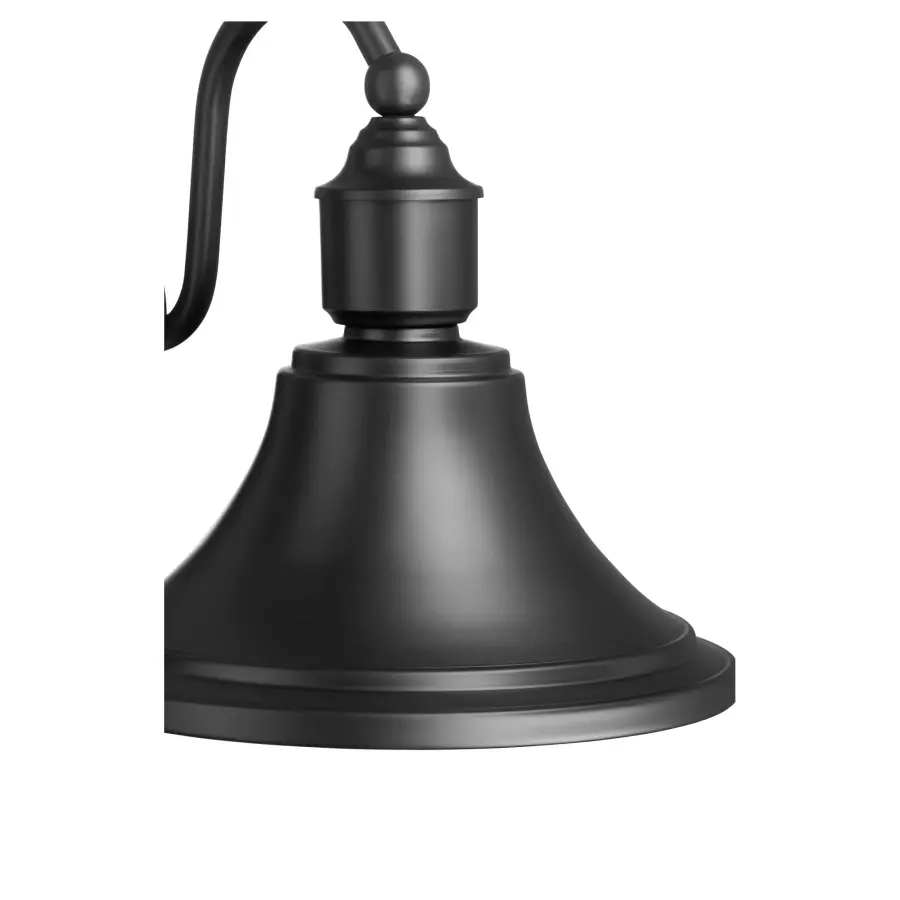 Contemporary 14" Black Industrial Outdoor Wall Lantern - Image 2