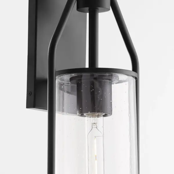 Townshend 21" Outdoor Lantern in Textured Black - Image 3