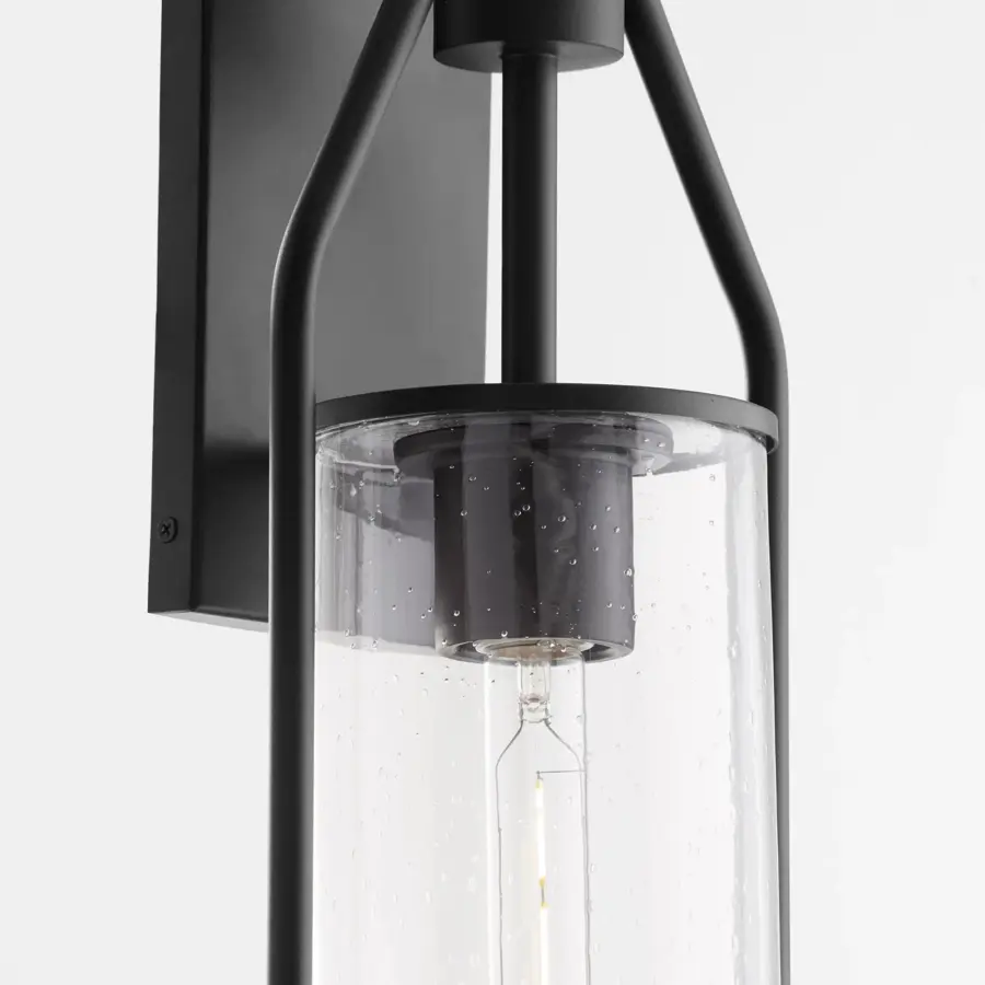 Townshend 21" Outdoor Lantern in Textured Black - Image 3