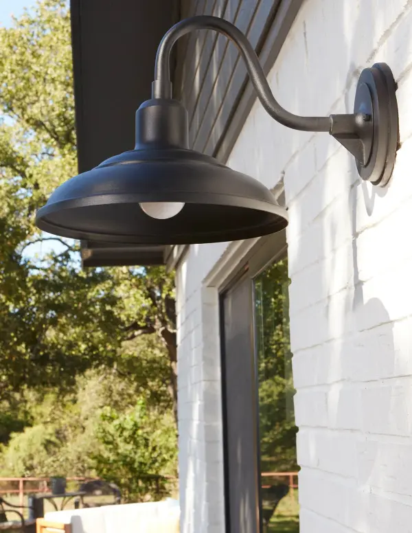 Farmhouse 11" Outdoor Wall Light - Image 5