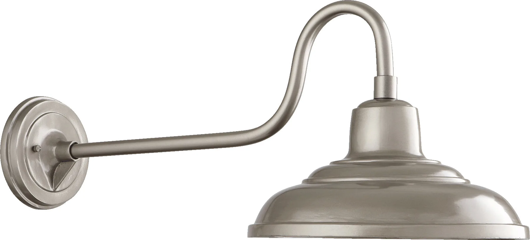 12"x27" Ext Hood Lantern - Grey
