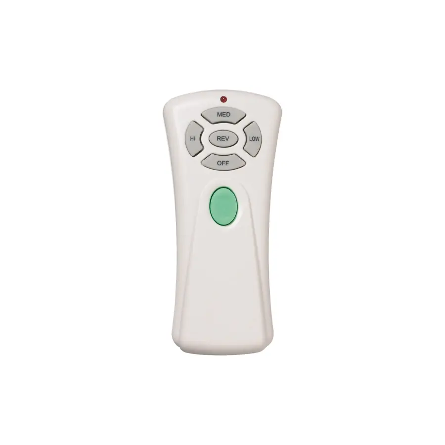 Ceiling Fan Remote Control with Up/Down Light - White