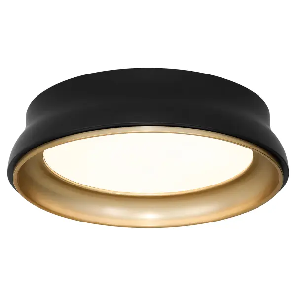 Sophisticated Two-Tone Shade with Luxurious Brass Interior - Image 2