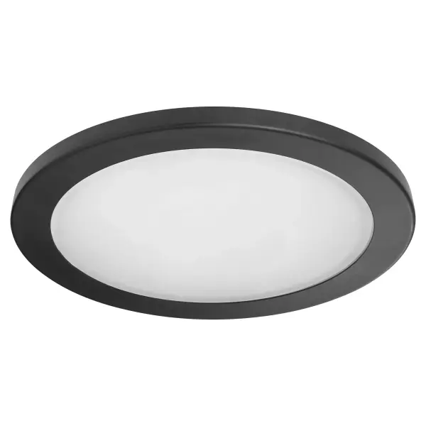 The ROVA LED Light Kit offers a minimalist design solution for ceiling fans, providing essential illumination without overwhelming your space. Its matte black finish complements contemporary interiors.