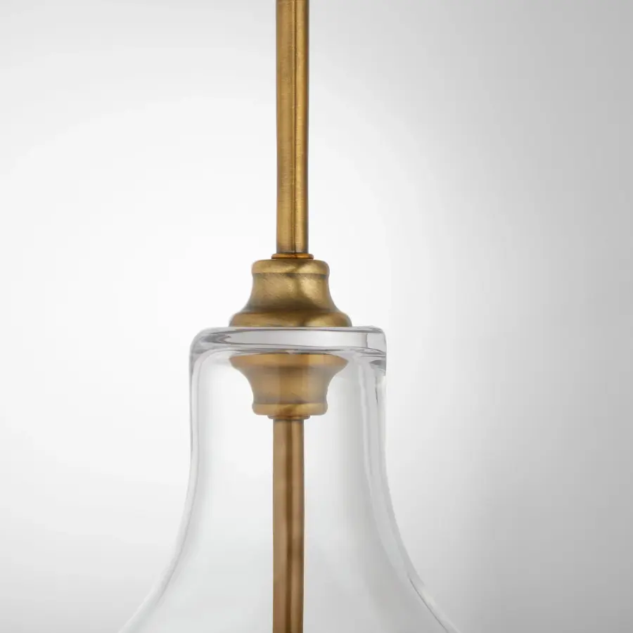 Tilbrook 14" Pendant in Brushed Brass - Image 3