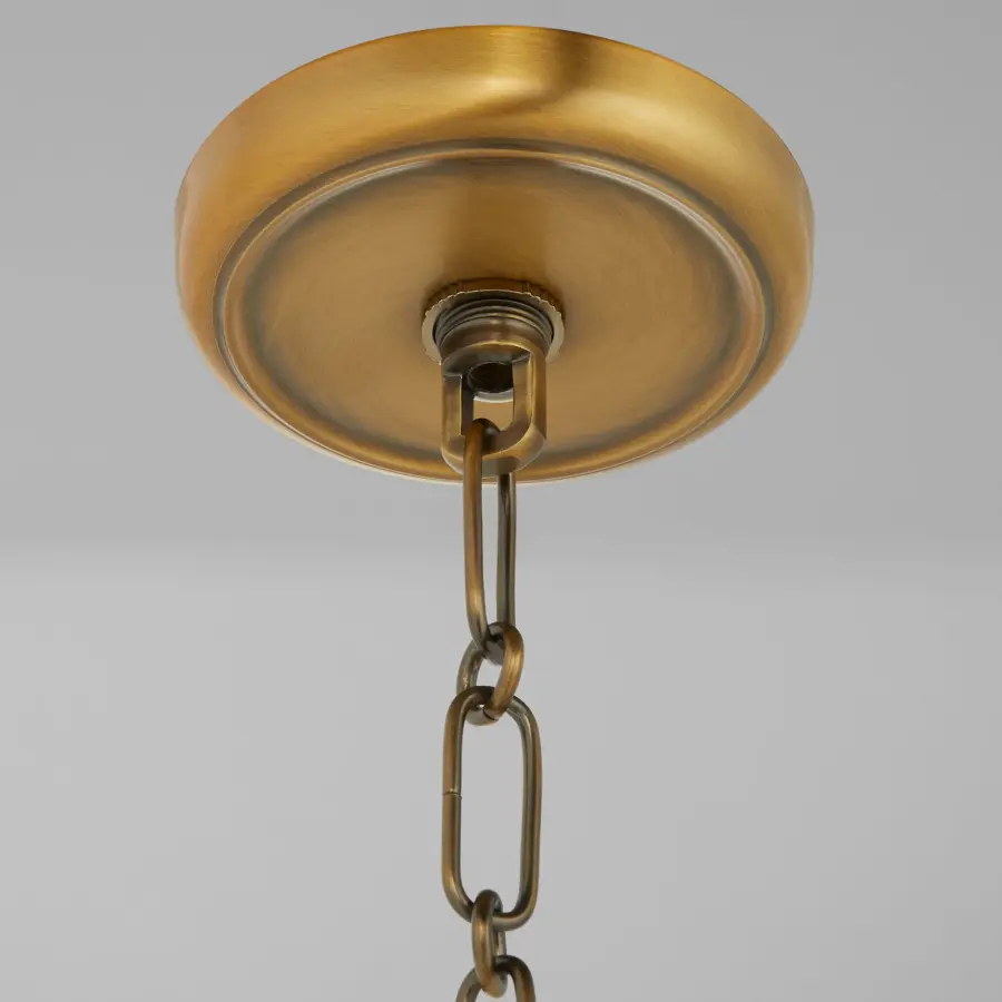Tilbrook 14" Pendant in Brushed Brass - Image 4