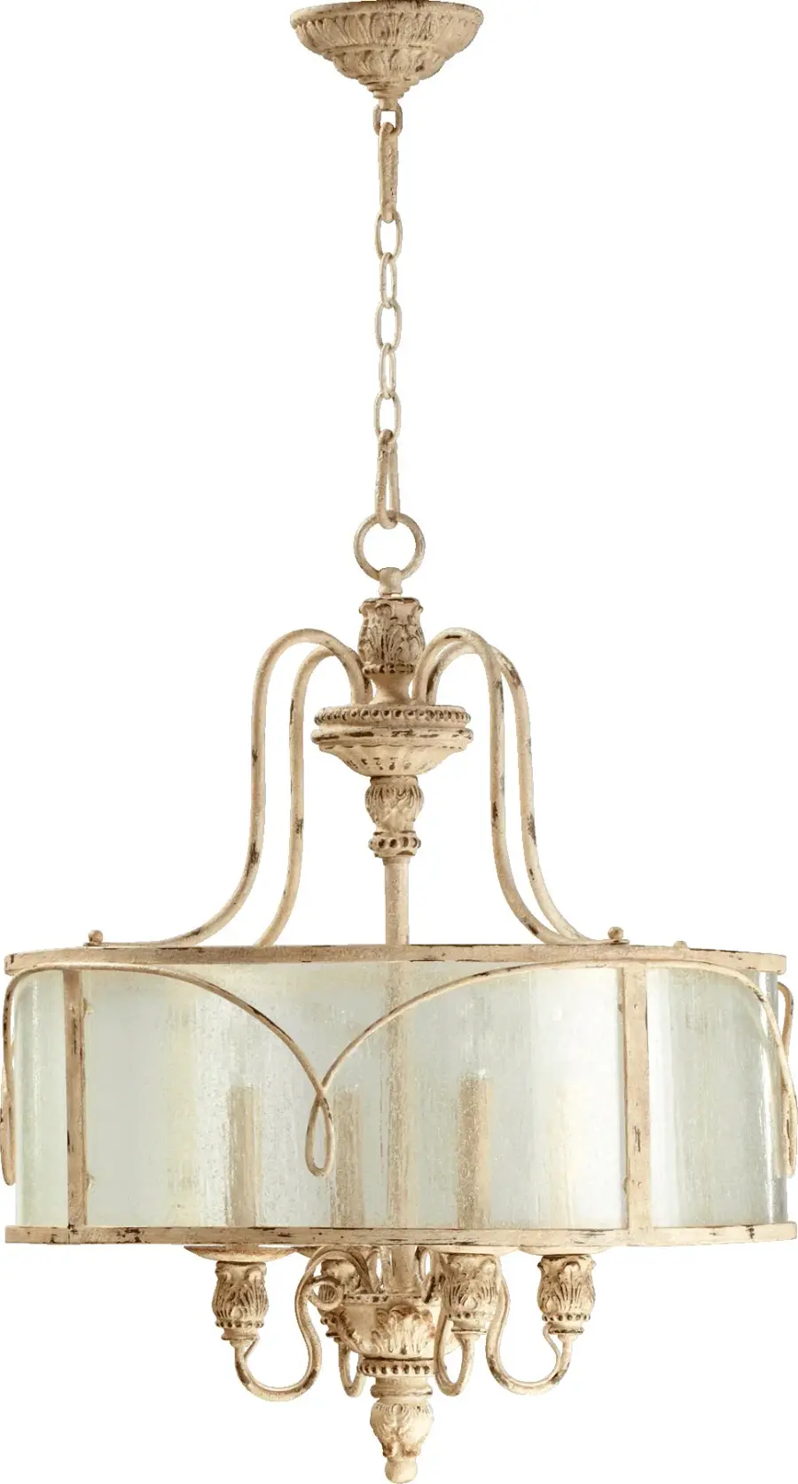 Elegant Baroque-Inspired Pendant with Old World Charm