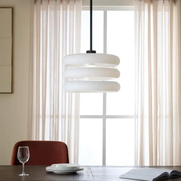 Gillis 16" Pendant in Matte Black - Image 5