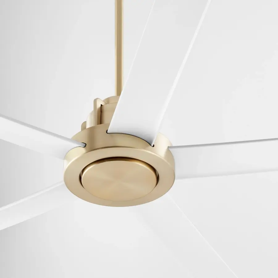 Revel 80" Outdoor Ceiling Fan - Aged Brass - Image 4