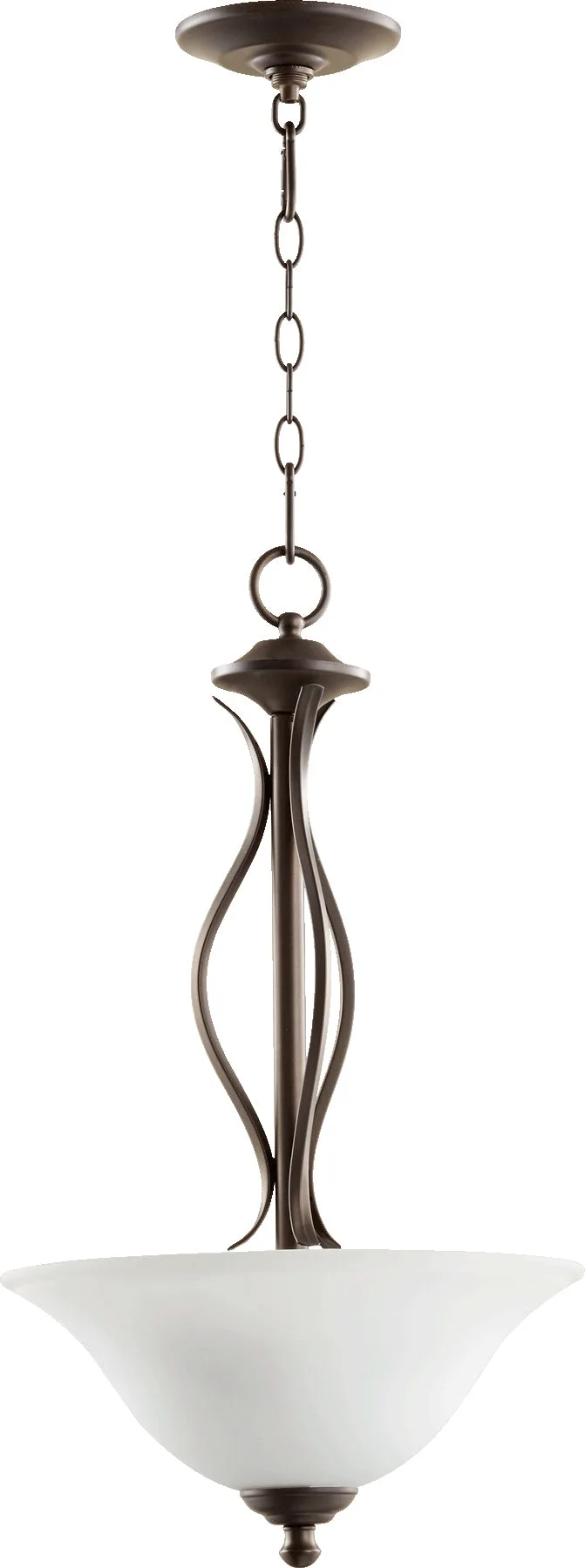 SPENCER 3 Light Opal Pendant - Oiled Bronze