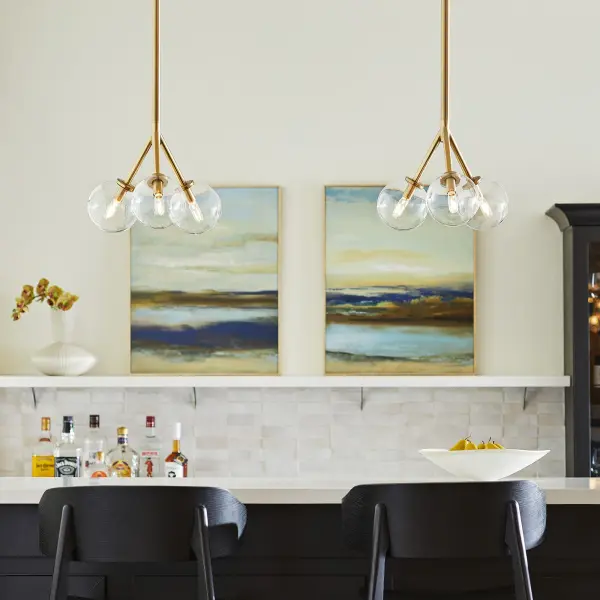 Rovi 3-Light Pendant in Aged Brass - Image 6