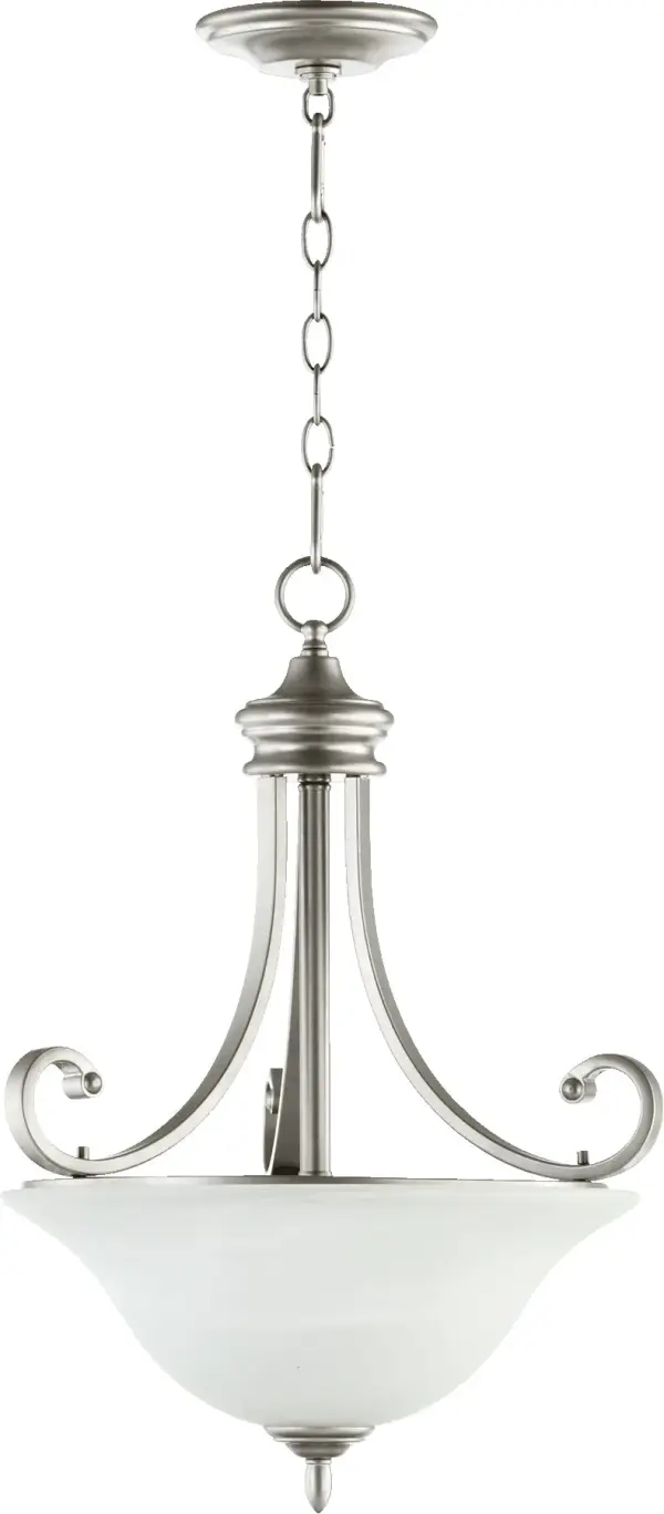 Bryant Classic Nickel Traditional Pendant
