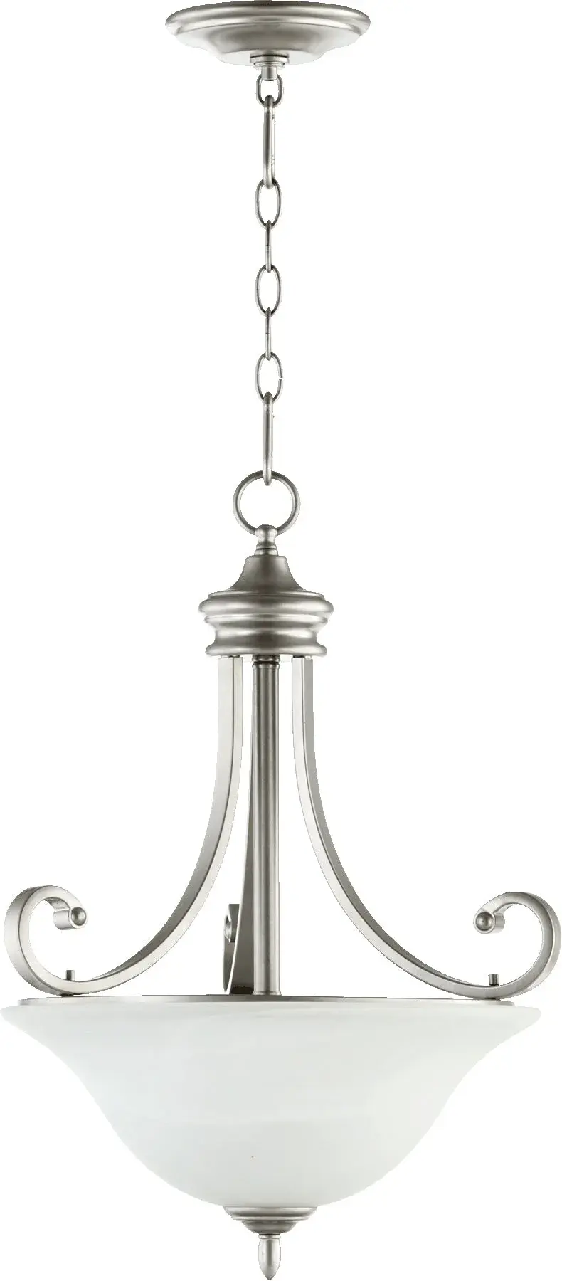 Bryant Classic Nickel Traditional Pendant