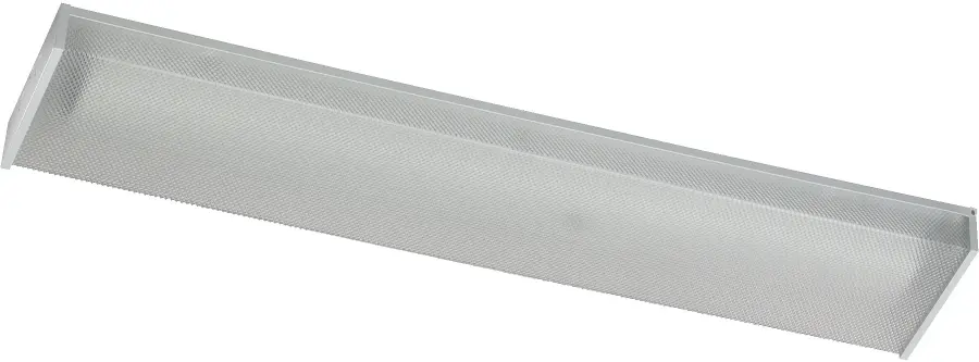 48" Ceiling Mount Utility Light in White