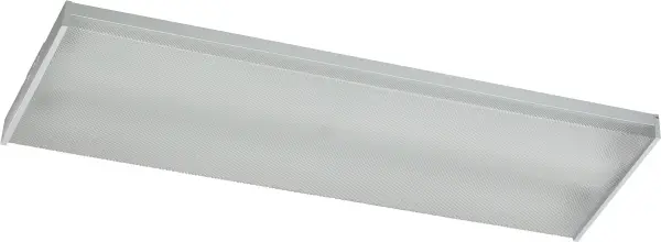 A no-nonsense 12-inch ceiling mount fixture designed for maximum utility and efficiency. Its clean white finish and low-profile design deliver broad, functional illumination perfect for workspaces and utility areas.