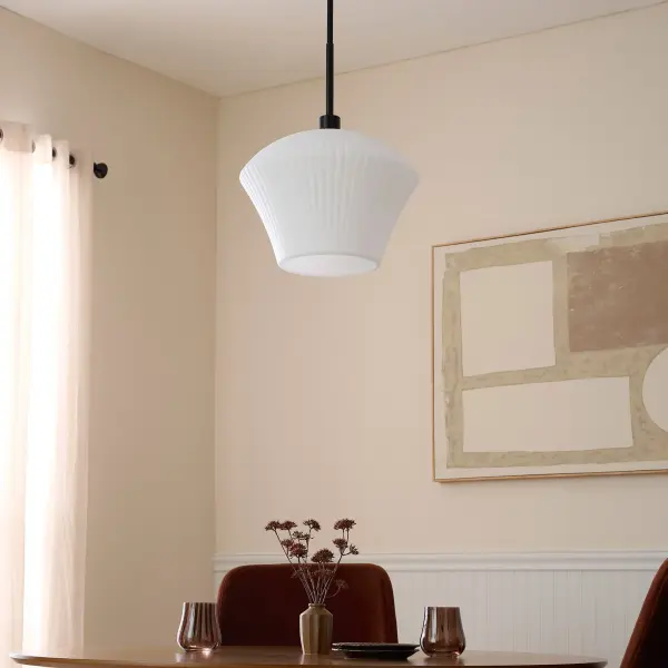 Sleek Modern Pendant with Timeless Angular Design - Image 6