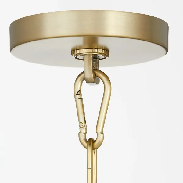 Cassini 15" Pendant in Aged Brass - Image 4