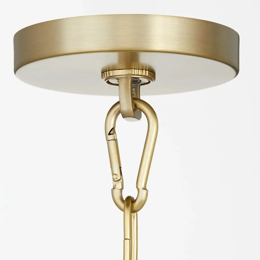 Cassini 15" Pendant in Aged Brass - Image 4