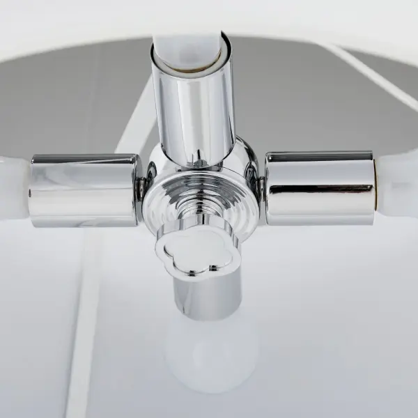 Belinder 4-Light Pendant in Brittany Blue & Chrome - Image 3
