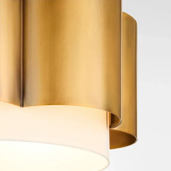 Belinder 4-Light Pendant in Brushed Brass - Image 3