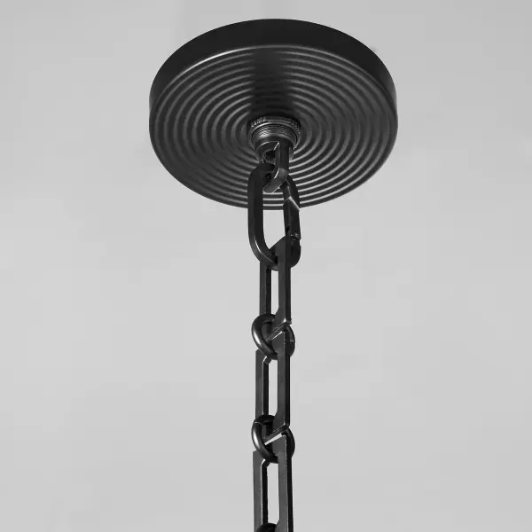 Belinder 4-Light Pendant in Matte Black - Image 7