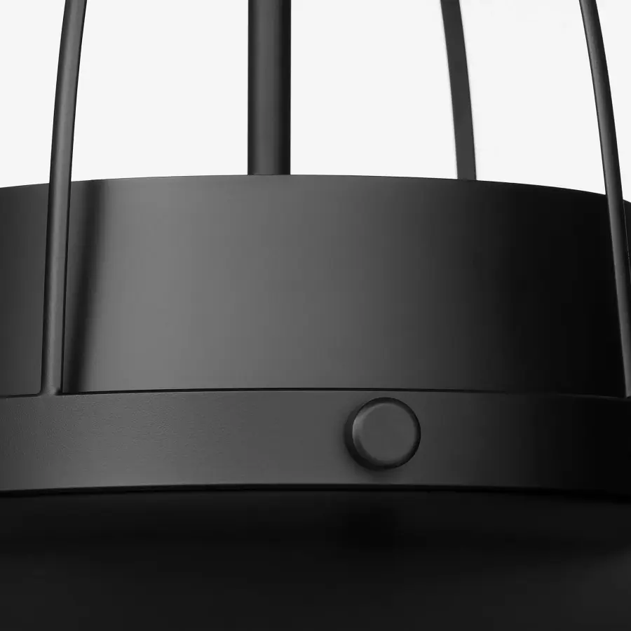 Pruitt 21" 3-Light Pendant in Matte Black - Image 4