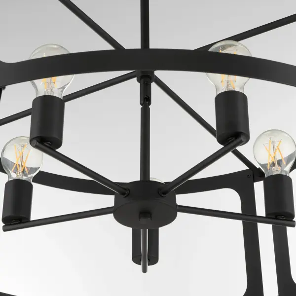 Colburn 5-Light Pendant in Matte Black - Image 4