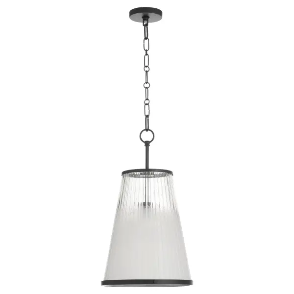 Providence 11" Pendant in Matte Black - Image 1