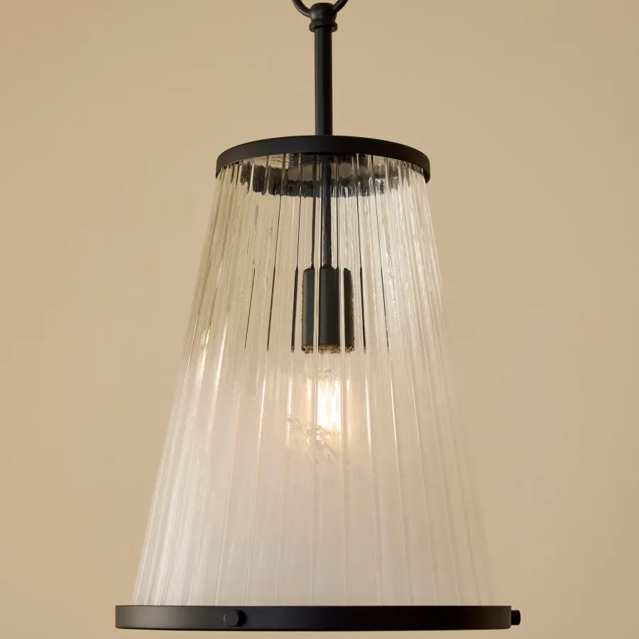 Providence 11" Pendant in Matte Black - Image 6