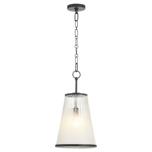 Providence 13" Pendant in Matte Black - Image 2