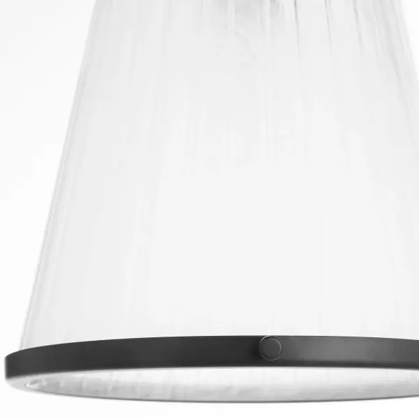 Providence 13" Pendant in Matte Black - Image 4