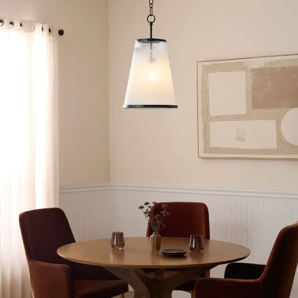 Providence 13" Pendant in Matte Black - Image 5