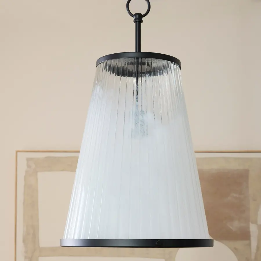 Providence 13" Pendant in Matte Black - Image 6