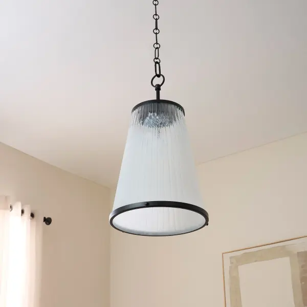 Providence 13" Pendant in Matte Black - Image 7