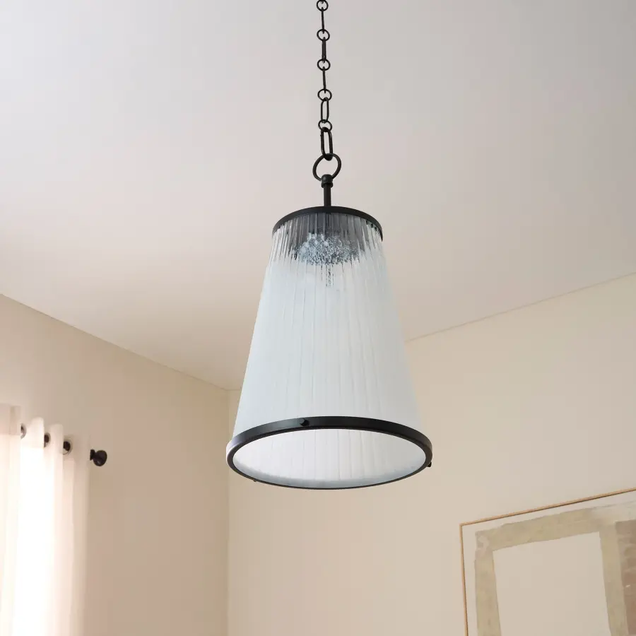 Providence 13" Pendant in Matte Black - Image 7