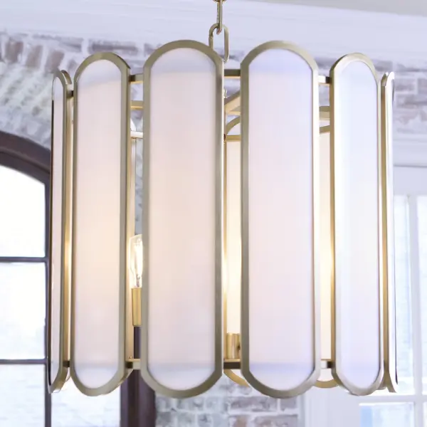 Belleview 4-Light Pendant in Washed Oak - Image 5