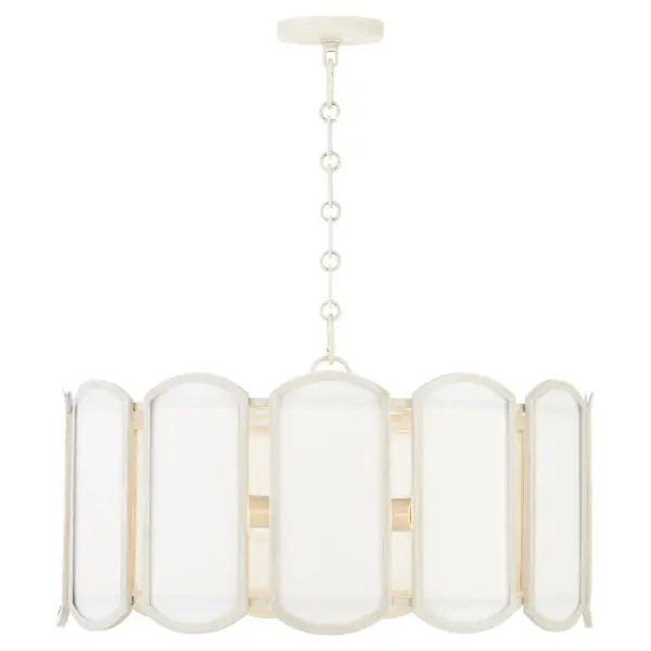 Belleview 5-Light Pendant in Washed Oak - Image 2