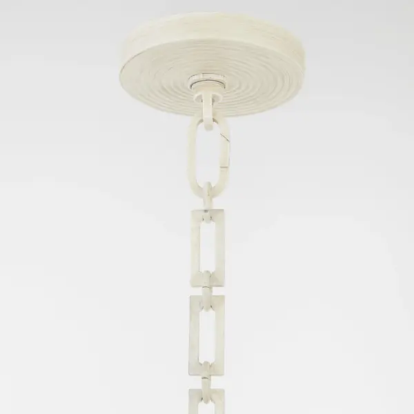 Belleview 5-Light Pendant in Washed Oak - Image 5