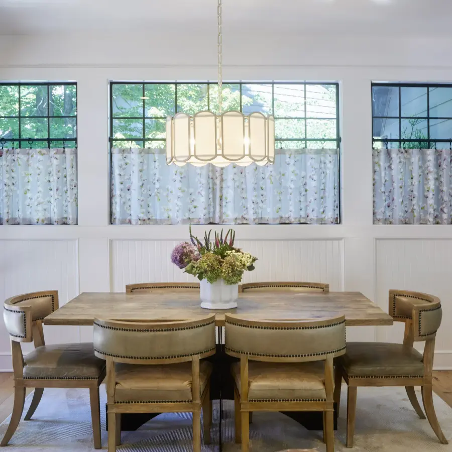 Belleview 5-Light Pendant in Washed Oak - Image 6