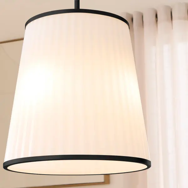 Marlon 3-Light Pendant in Matte Black - Image 6