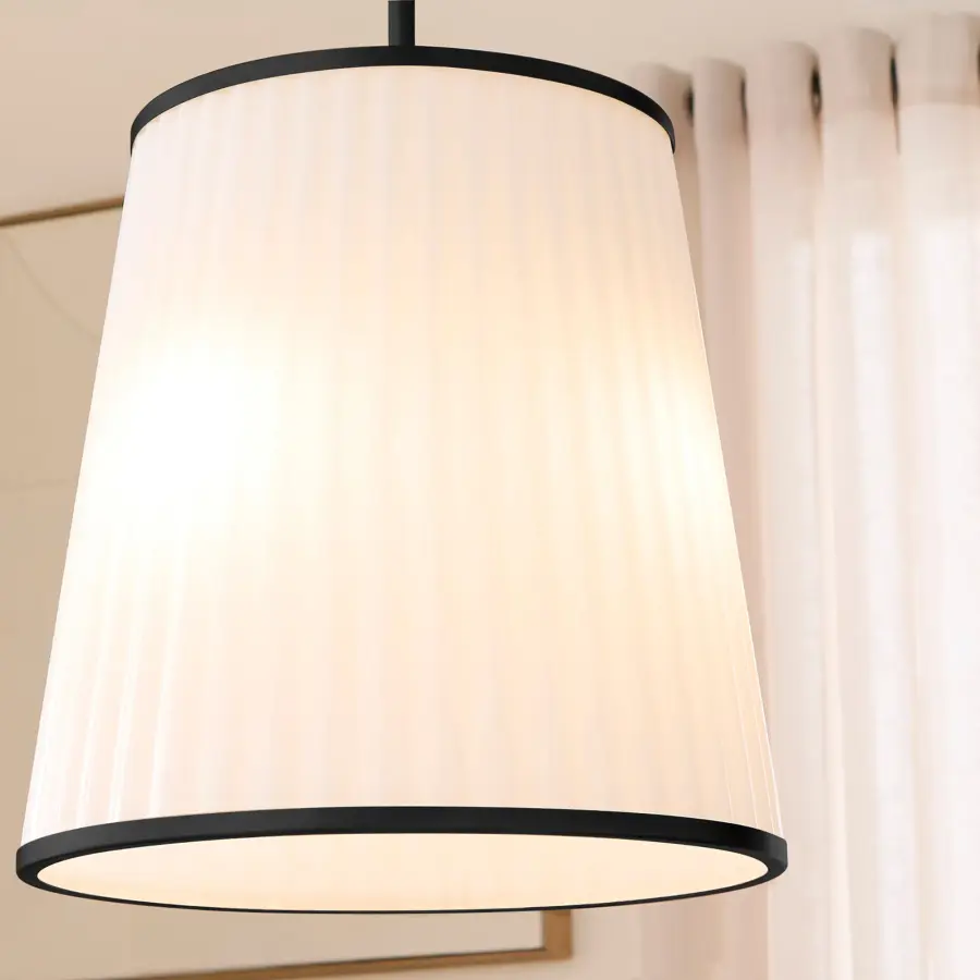 Marlon 3-Light Pendant in Matte Black - Image 6