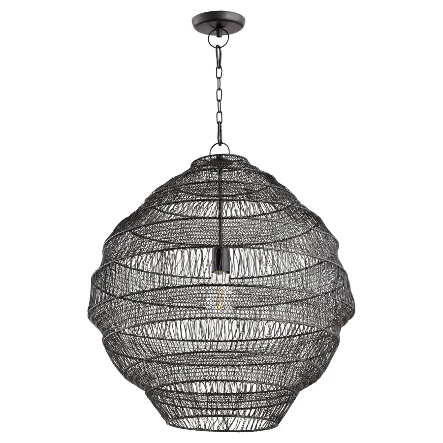 Marley 23" Metal Cage Pendant