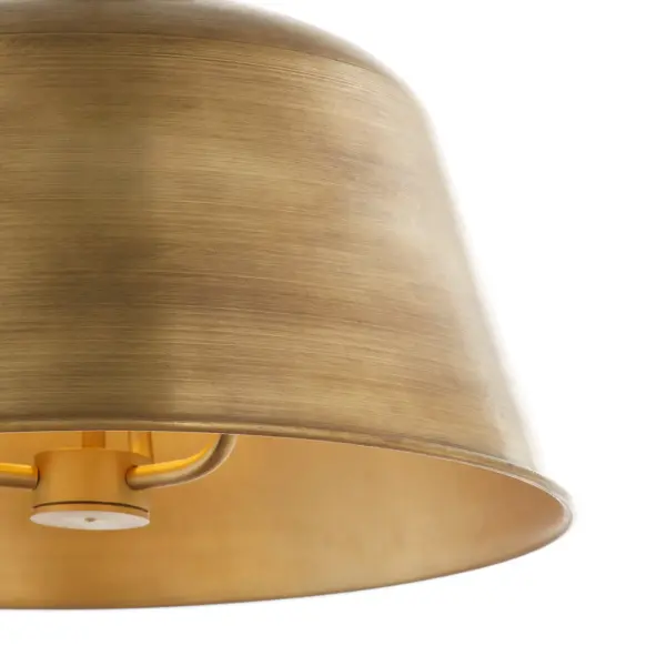 Artisan 3-Light Brass Pendant - Image 3