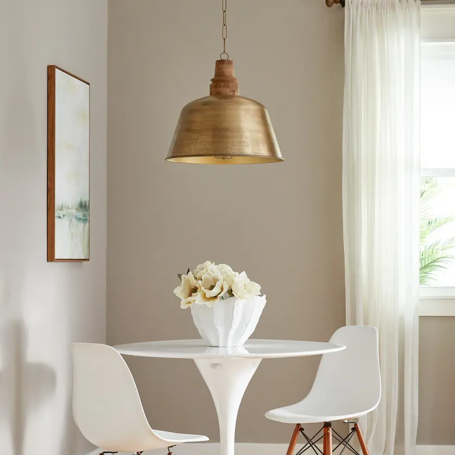 Artisan 3-Light Brass Pendant - Image 4