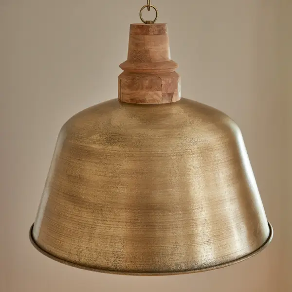 Artisan 3-Light Brass Pendant - Image 6