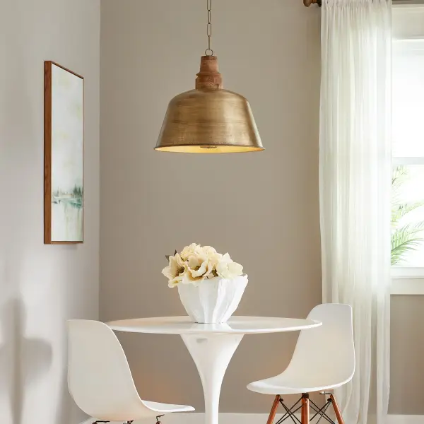 Artisan 3-Light Brass Pendant - Image 7