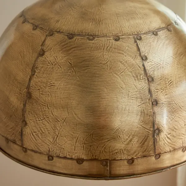 Artisan 3-Light Dome Pendant in Brass - Image 6